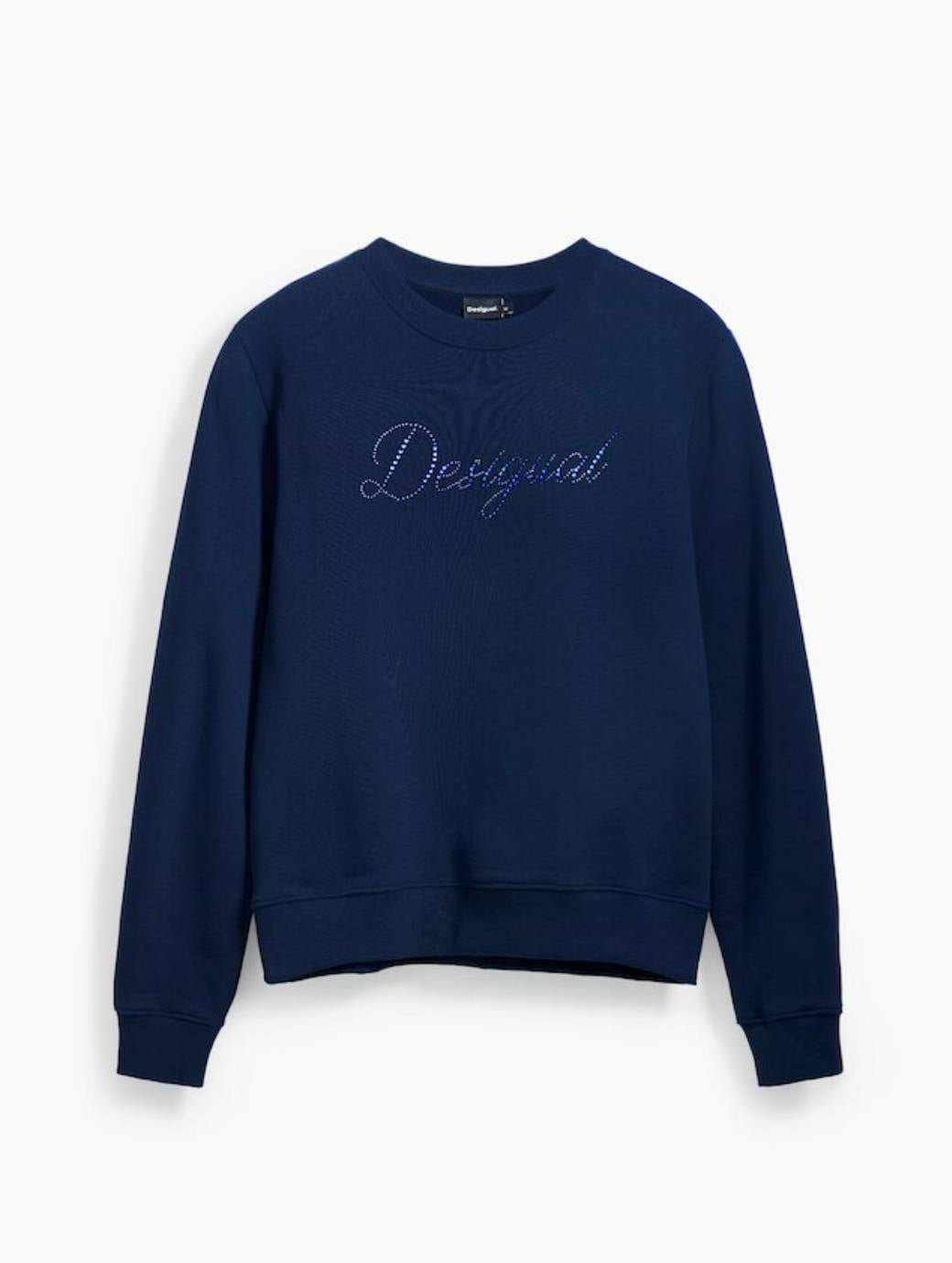 Desigual Afra Sweater Blue Ink