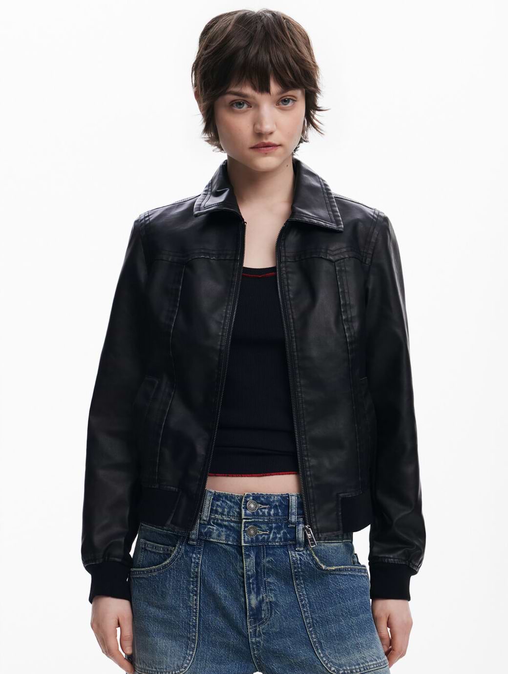 Desigual Colorado Chaq Coat Black
