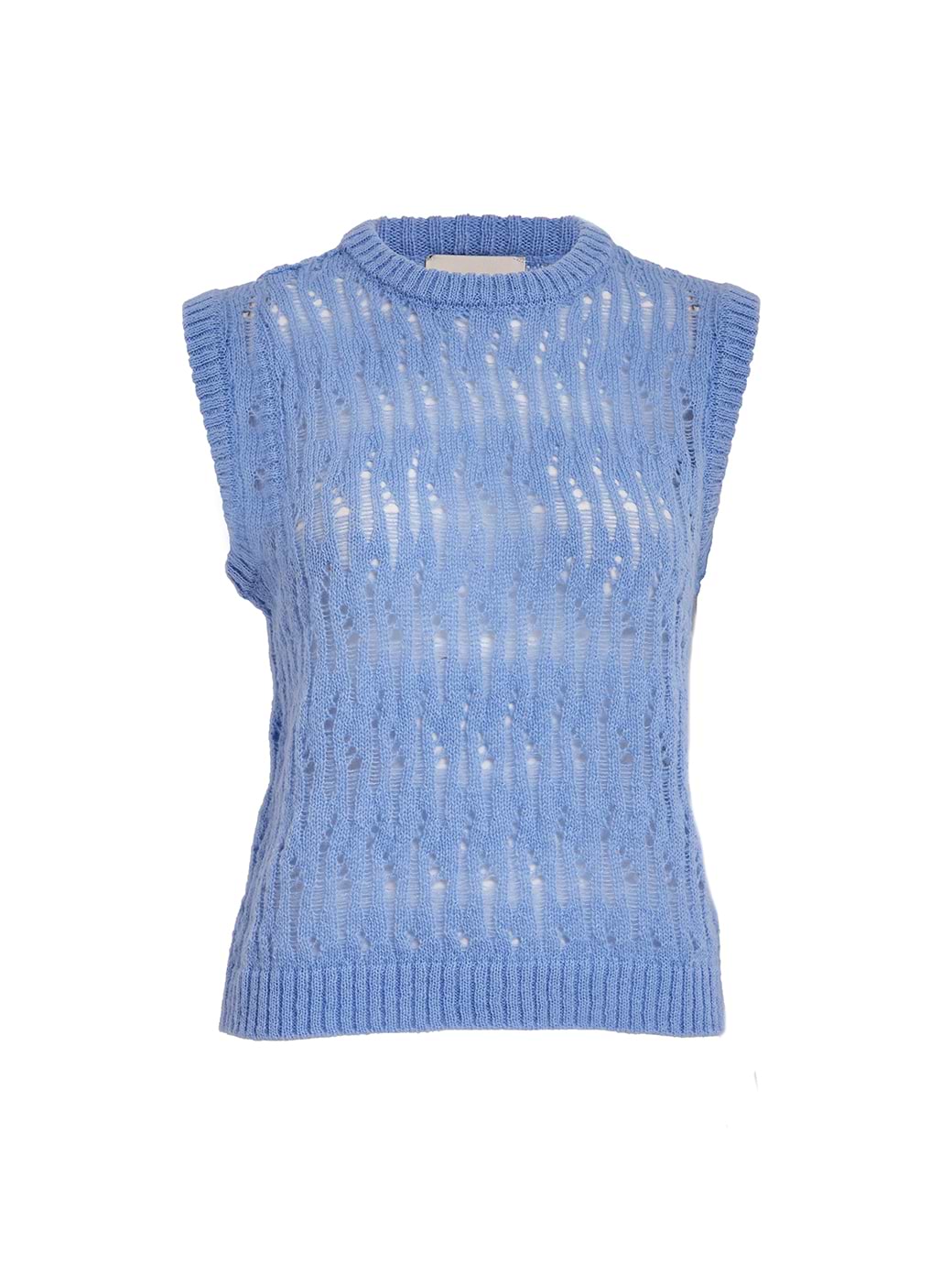 Desires Women's Dixie Knit Vest Blue Bonnet