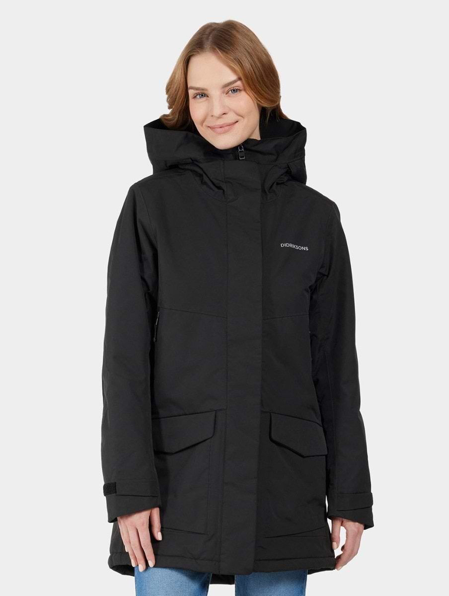 Didriksons Women's Frida Parka 7 Black