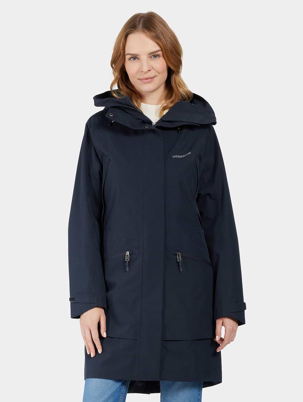 Didriksons Women's Ilma Parka 8 Dark Night Blue