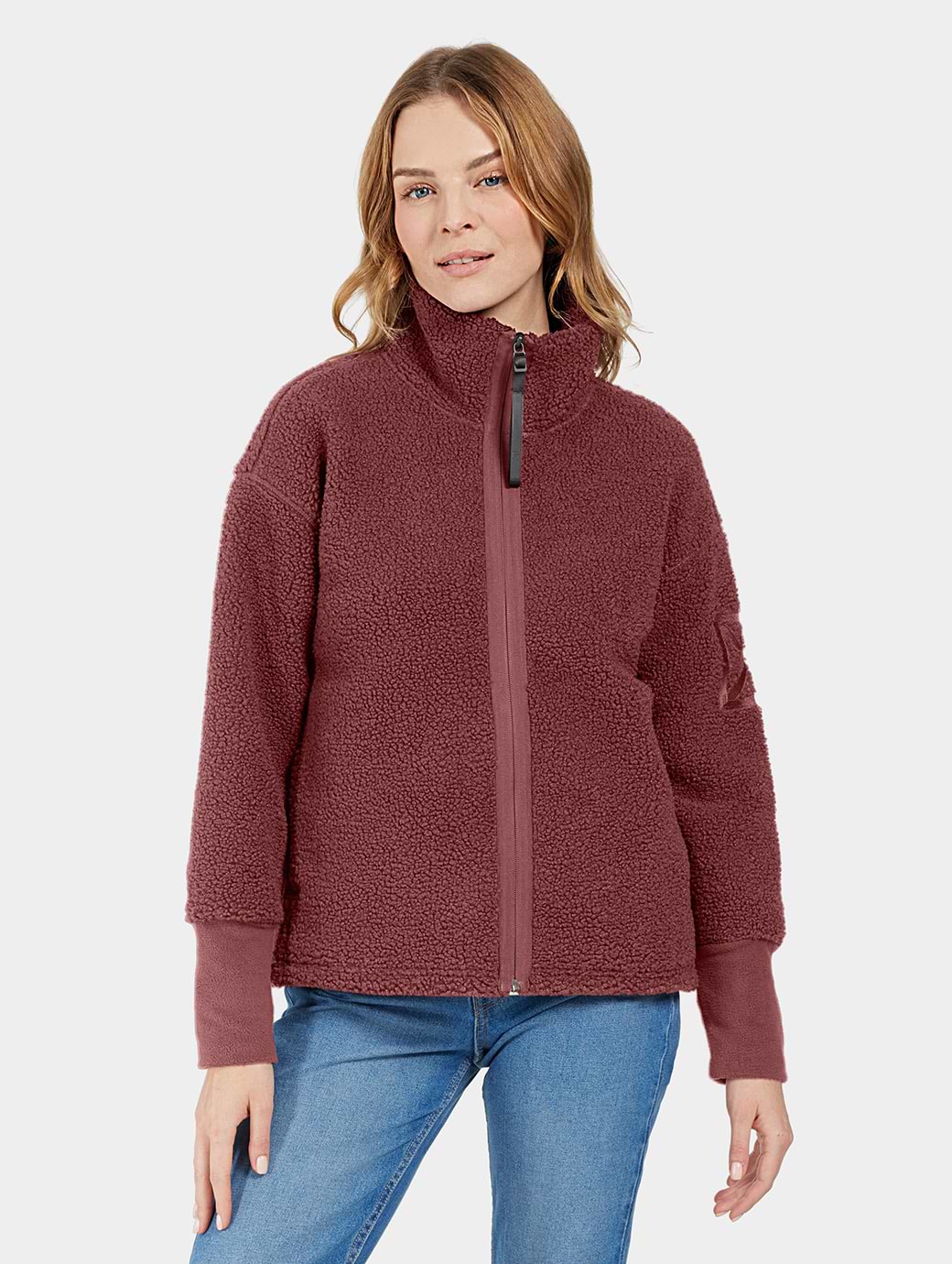 Didriksons Women's Mella Full-Zip 3 Old Rust