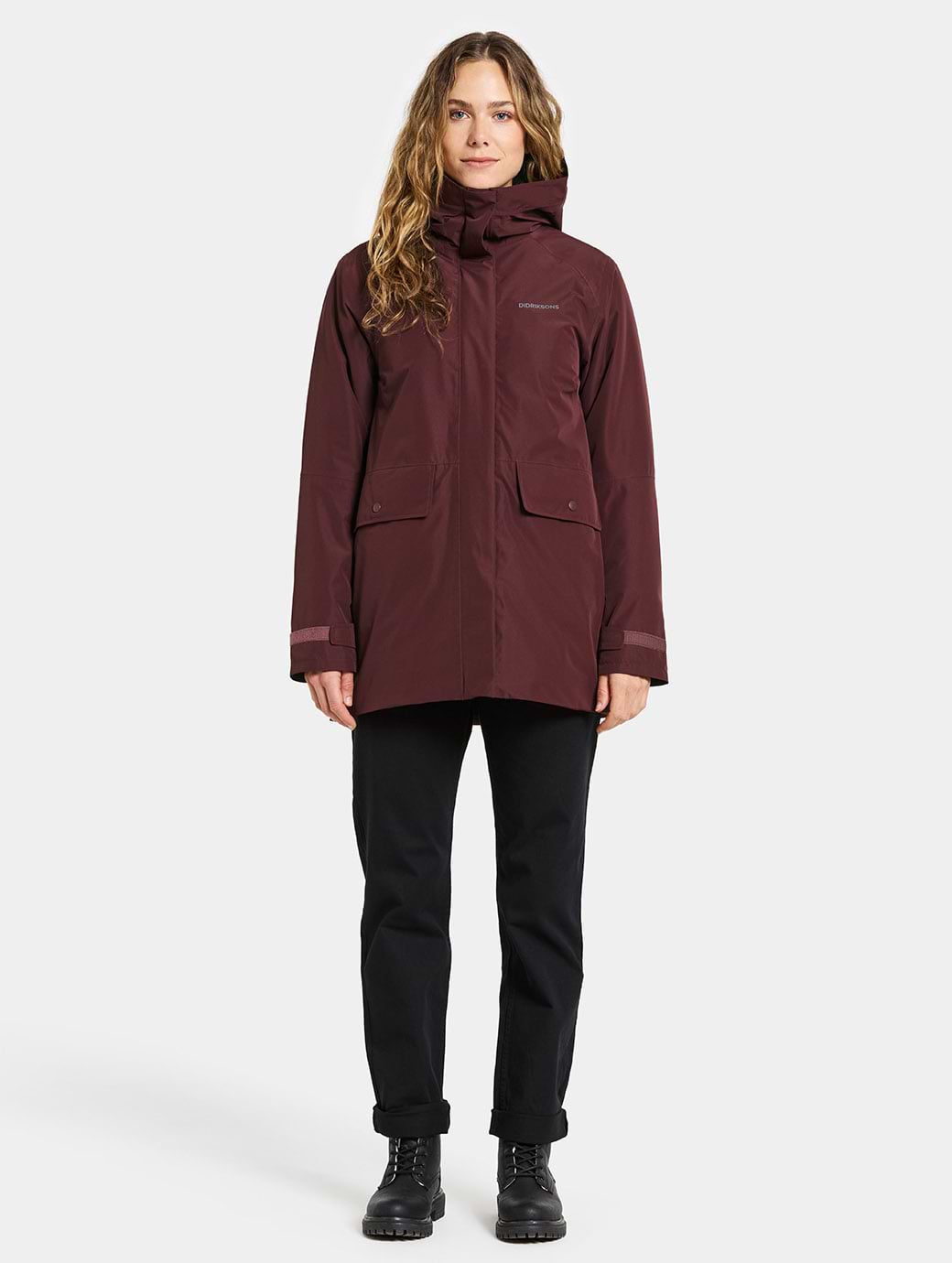 Didriksons Women's Tuva Parka Old Rust