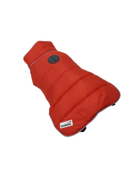 Doodlebone Puffer Coat Pumpkin/Smoke
