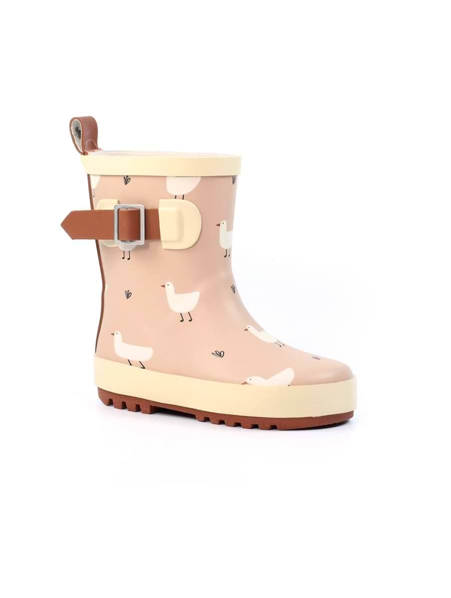 Lazy Dogz Downy Beige Toddler Wellington