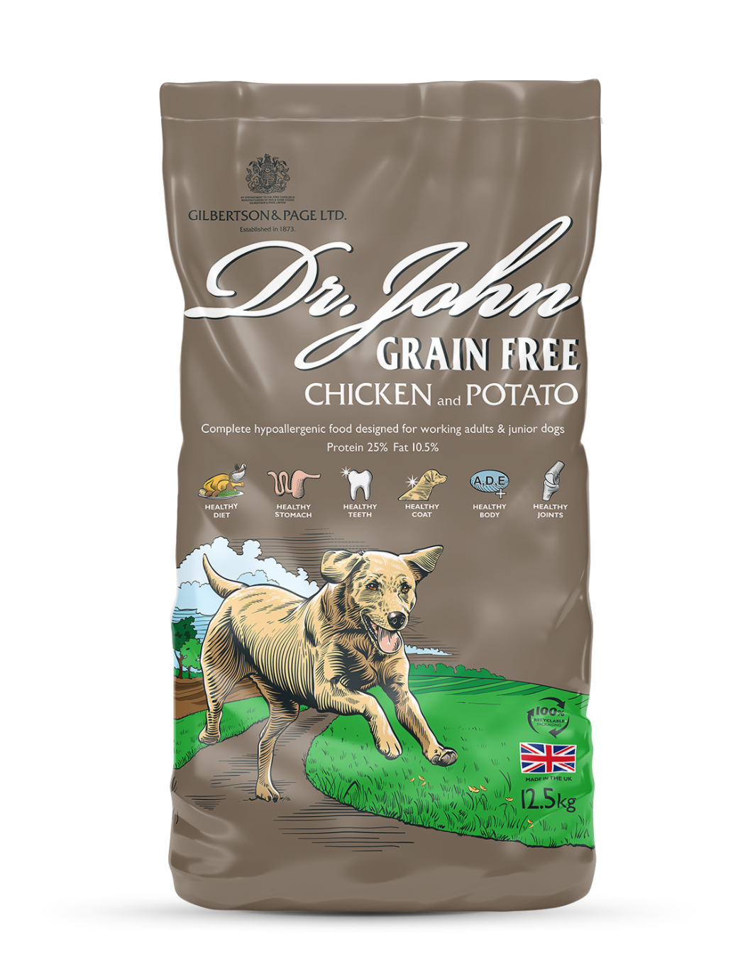 Dr John Grain Free Chicken & Potato 12.5kg