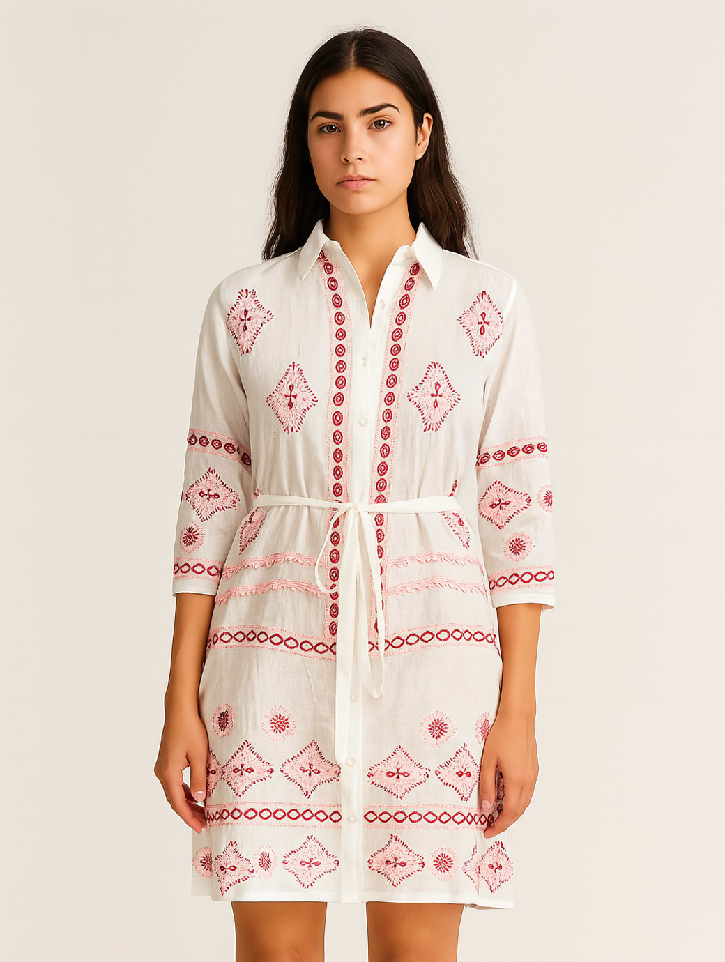 Dream Fashions Ruby Dress White