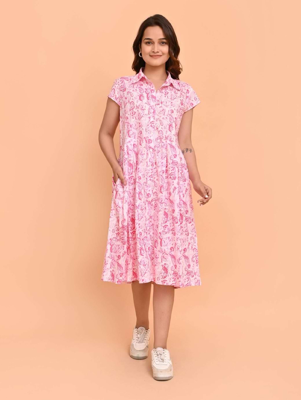 Dream Women's Arlington Dress Cleo Pink