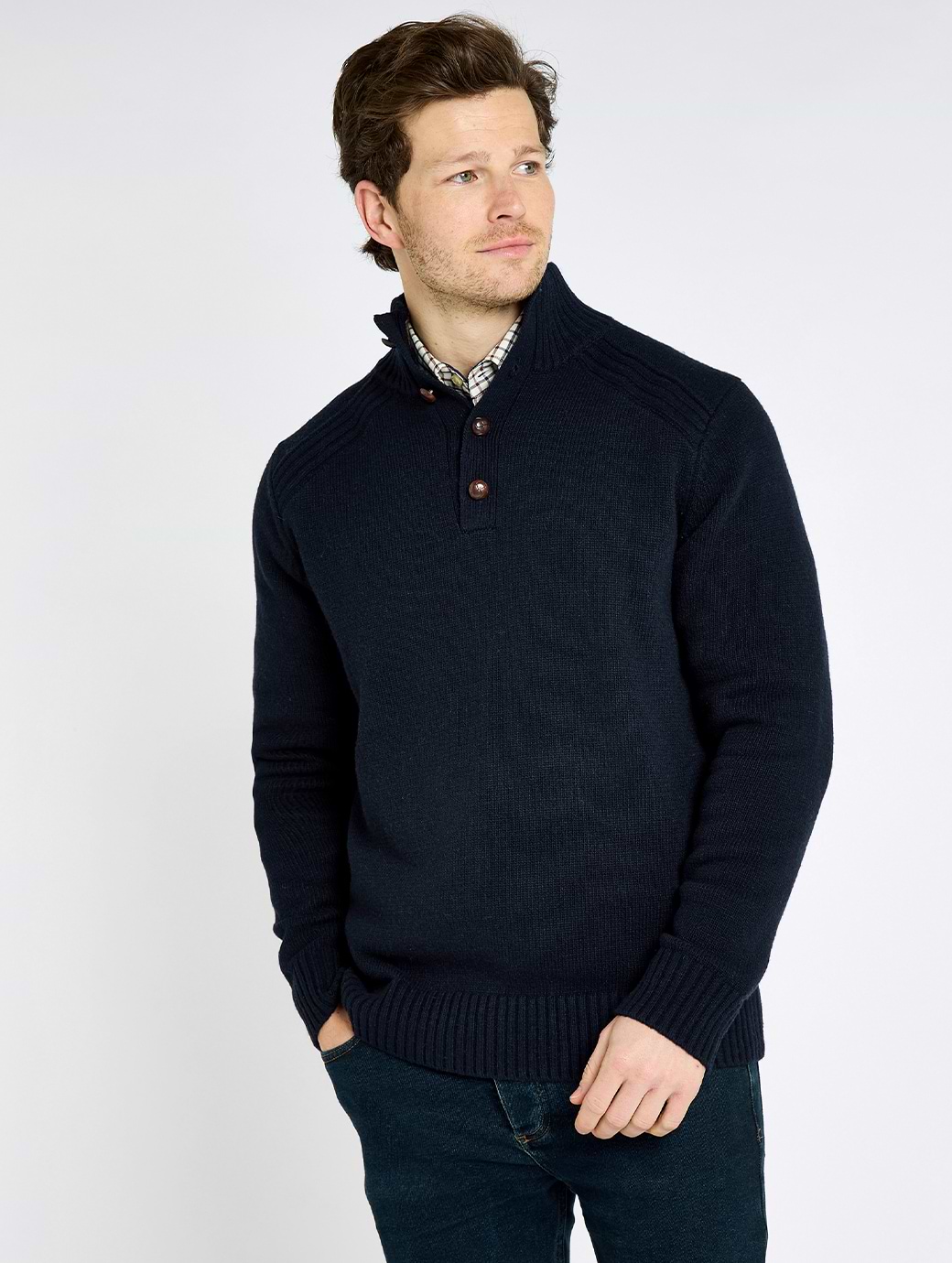Dubarry Men's Shields Knit Navy