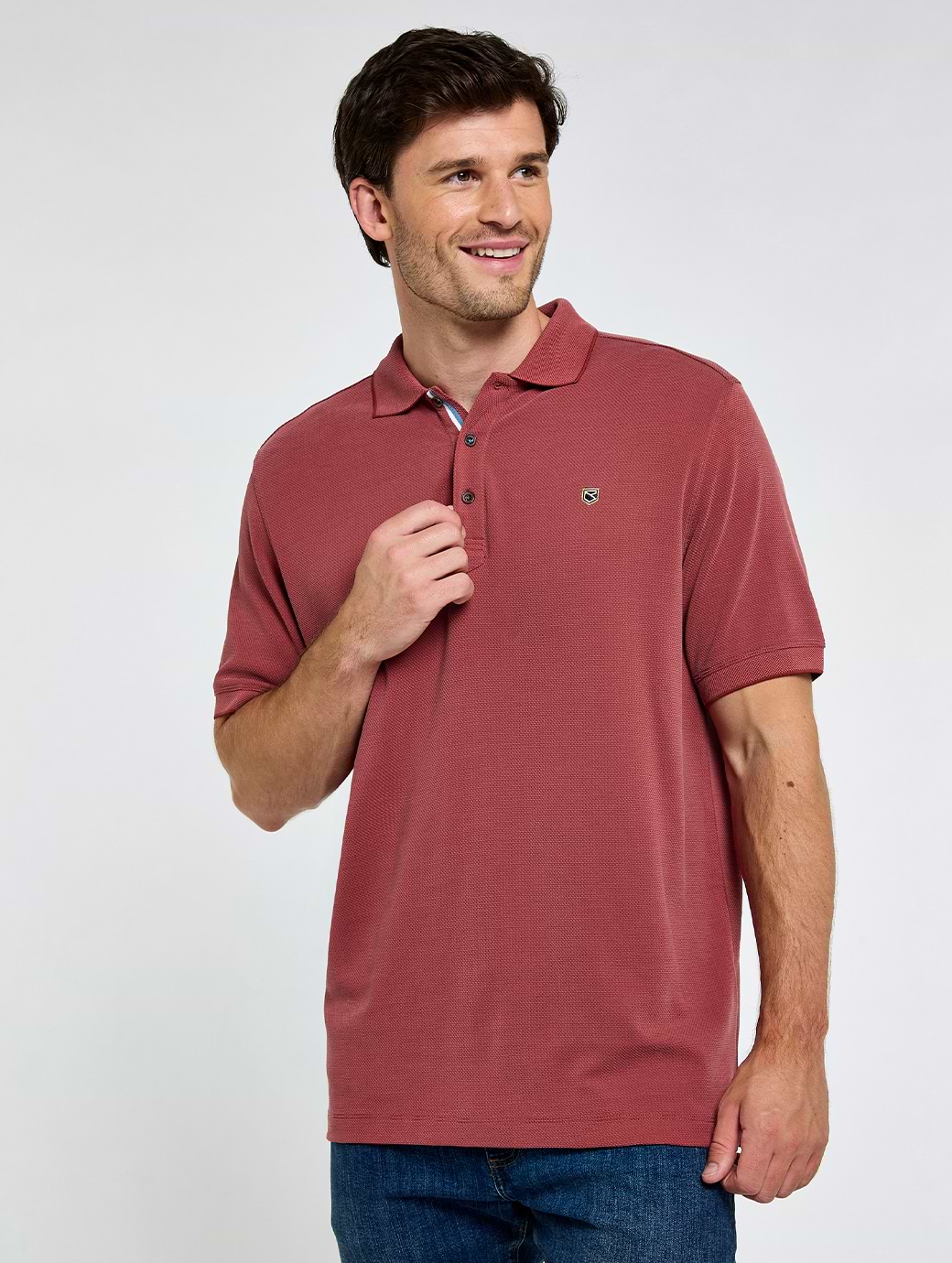 Dubarry Men's Morrison Polo Red