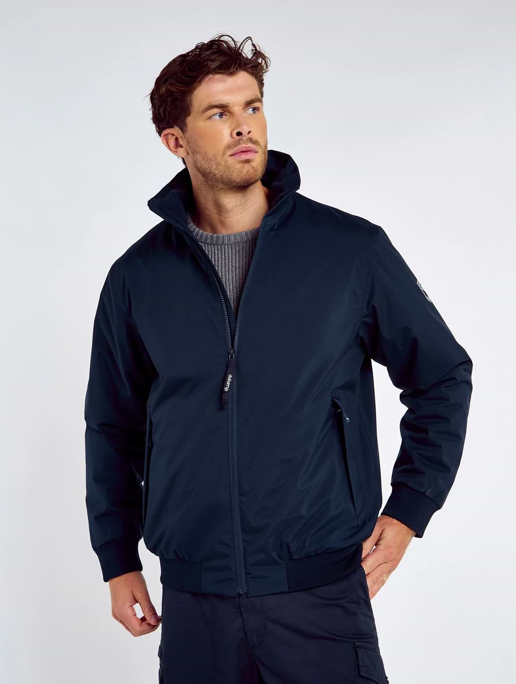 Dubarry Men's Starboard Waterproof Blouson Jacket Navy