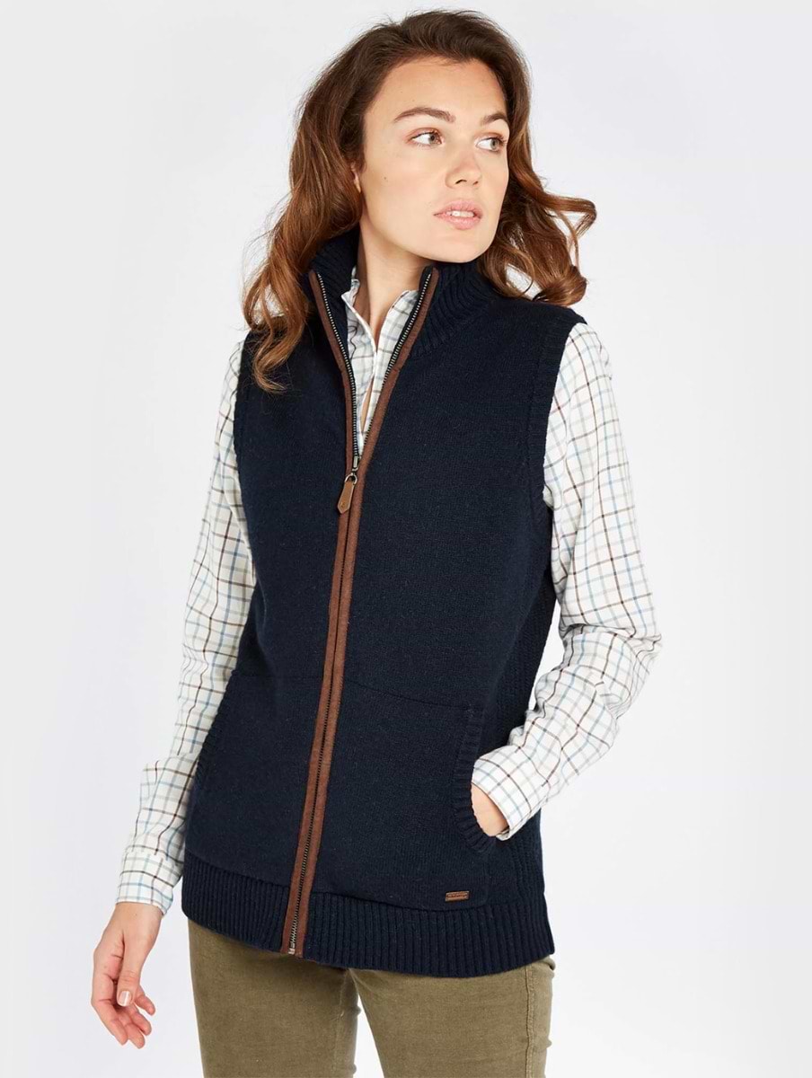 Dubarry Sheedy Knit Bodywarmer Navy