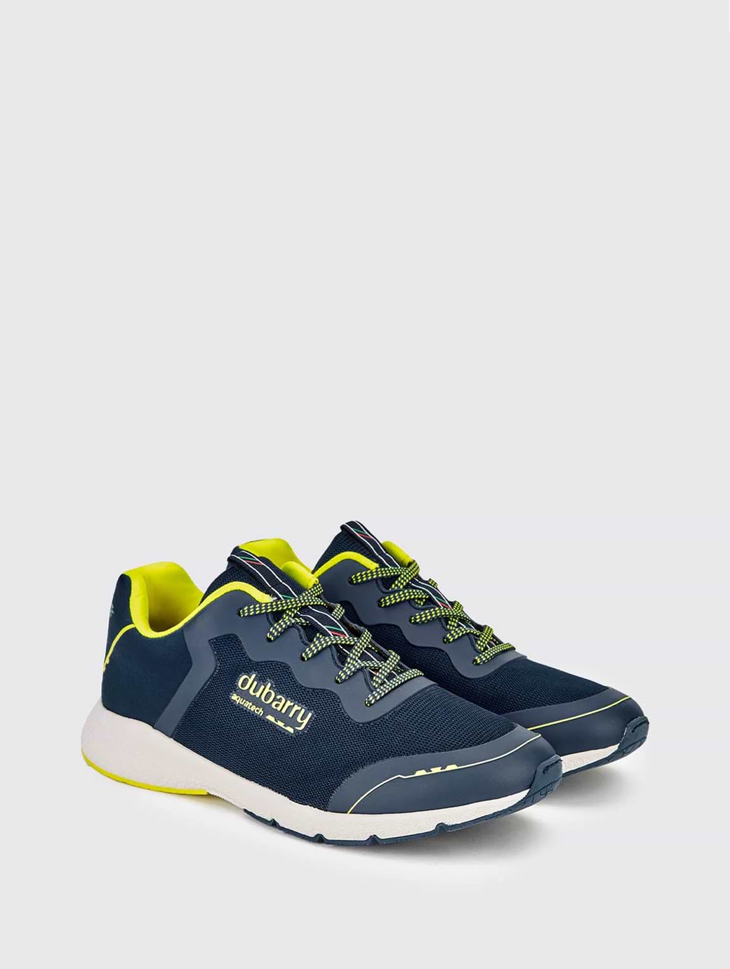 Dubarry Unisex Palermo Lightweight Sporty Trainer Navy/Citrus