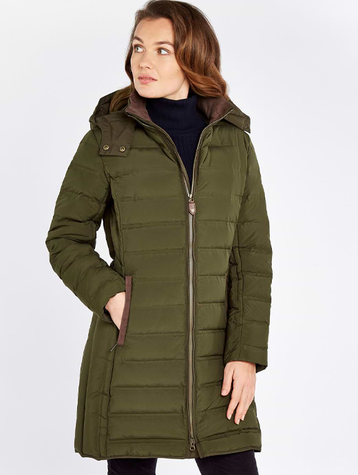 Dubarry Women's Ballybrophy Jacket Olive
