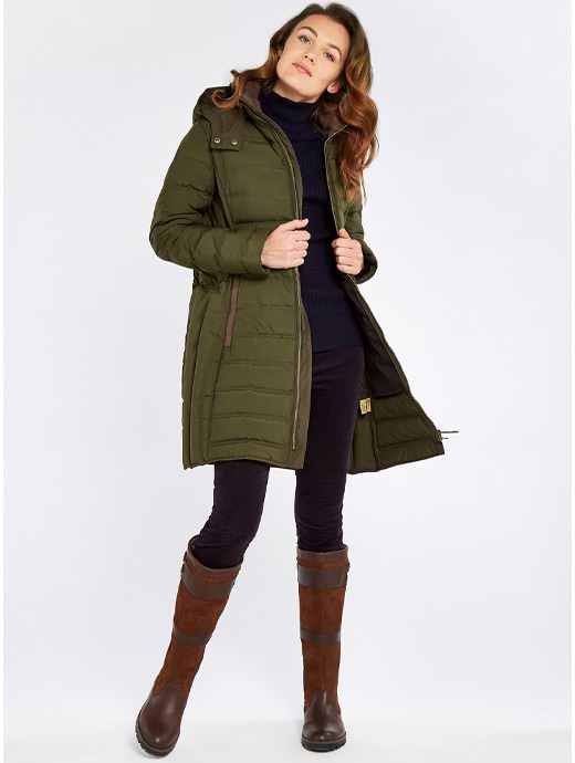 Dubarry Women's Ballybrophy Jacket Olive
