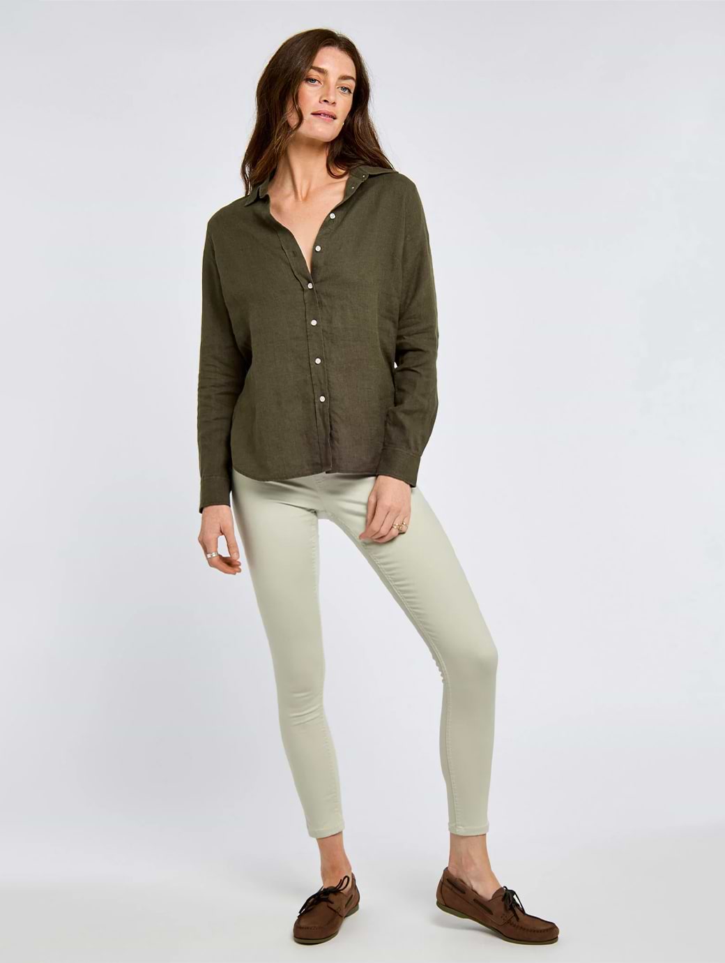 Dubarry Women's Butterfly Shirt Khaki