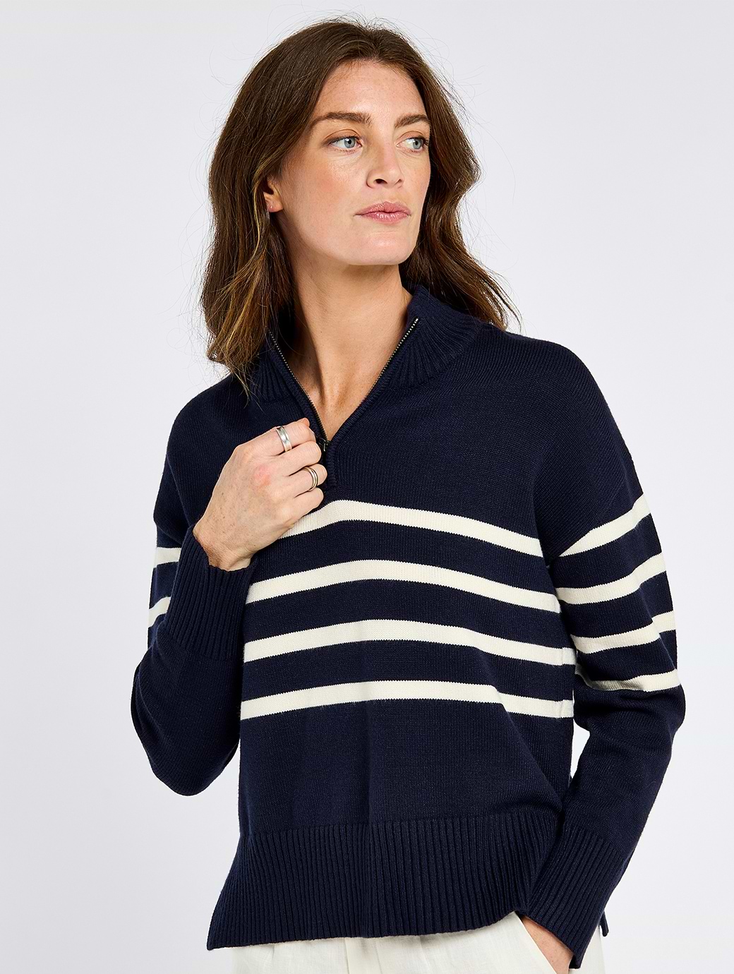 Dubarry Women's Fonthill Knit Navy