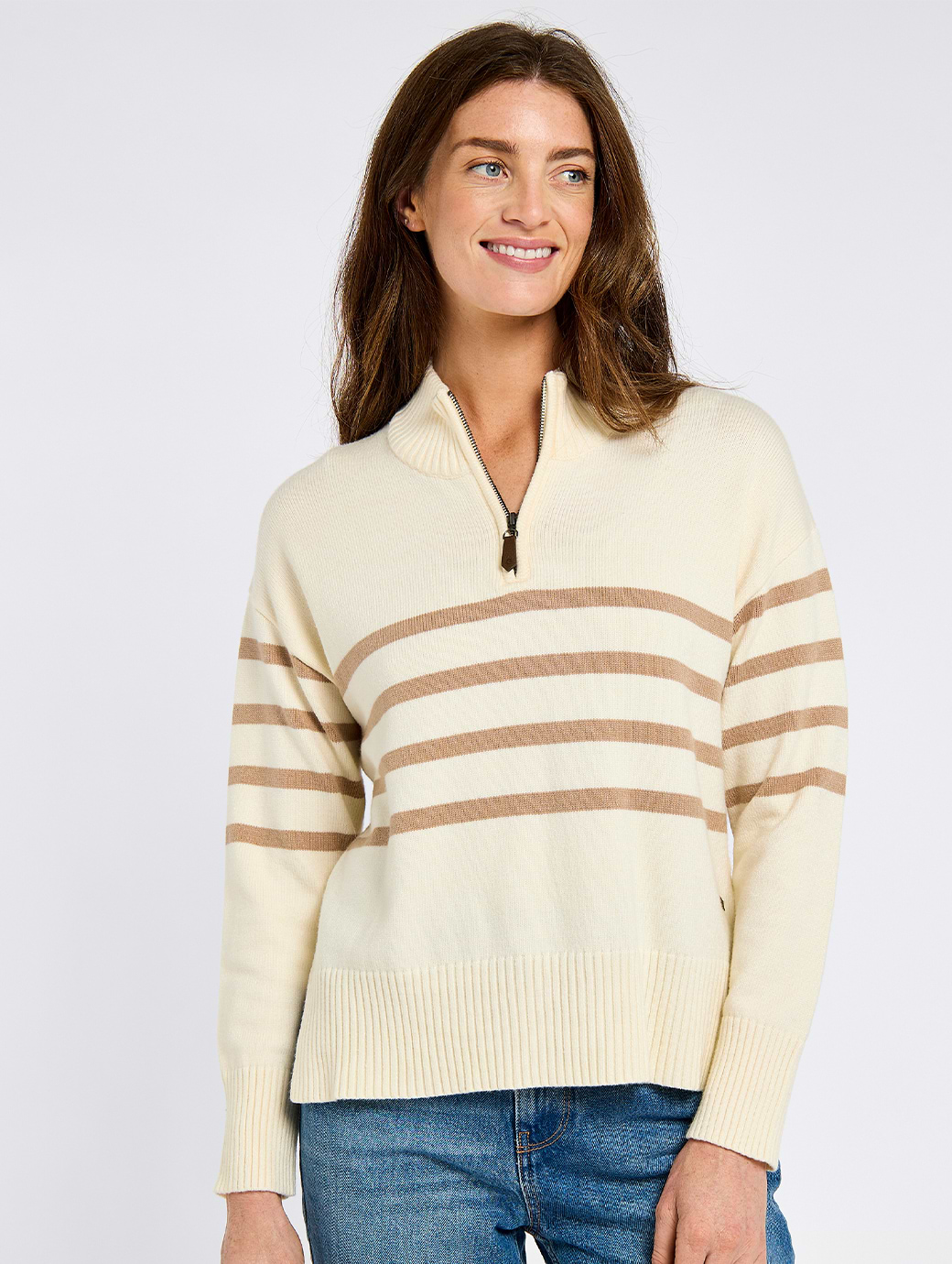 Dubarry Women's Fonthill Knit Oyster