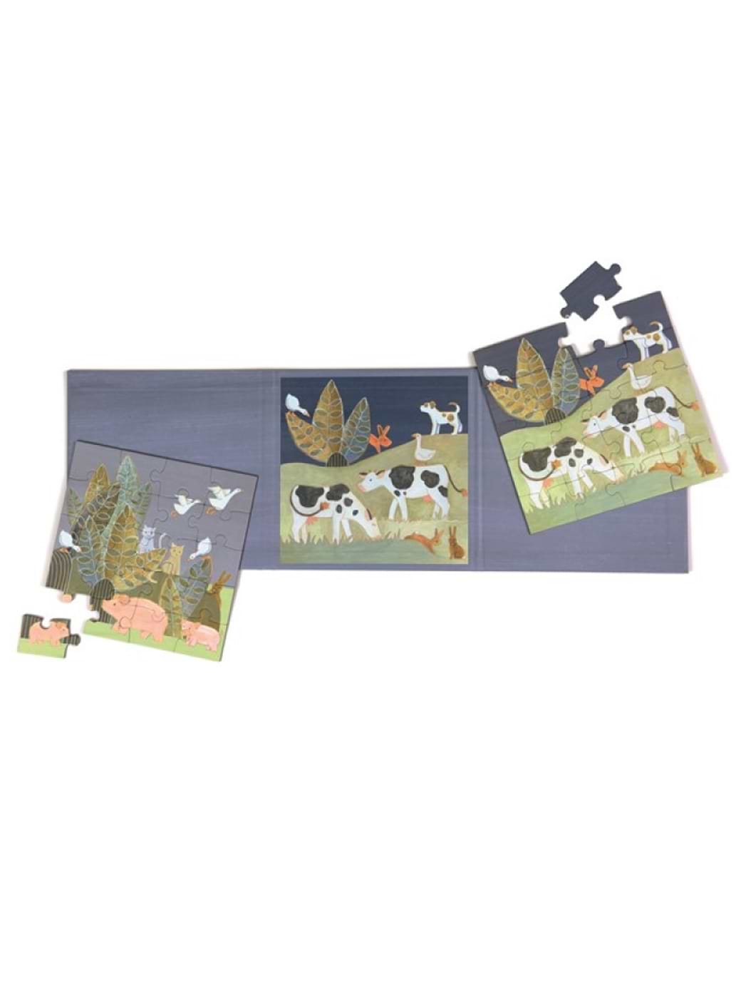 Egmont Toys Puzzle Magnetic Countryside