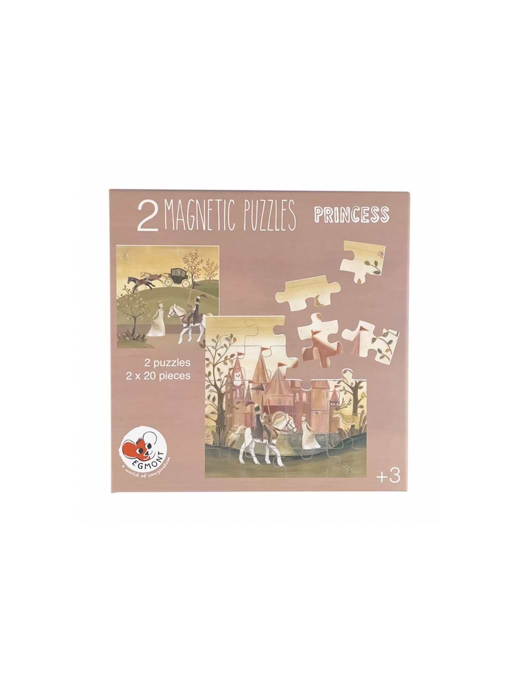 Egmont Toys Puzzle Magnetic Princess