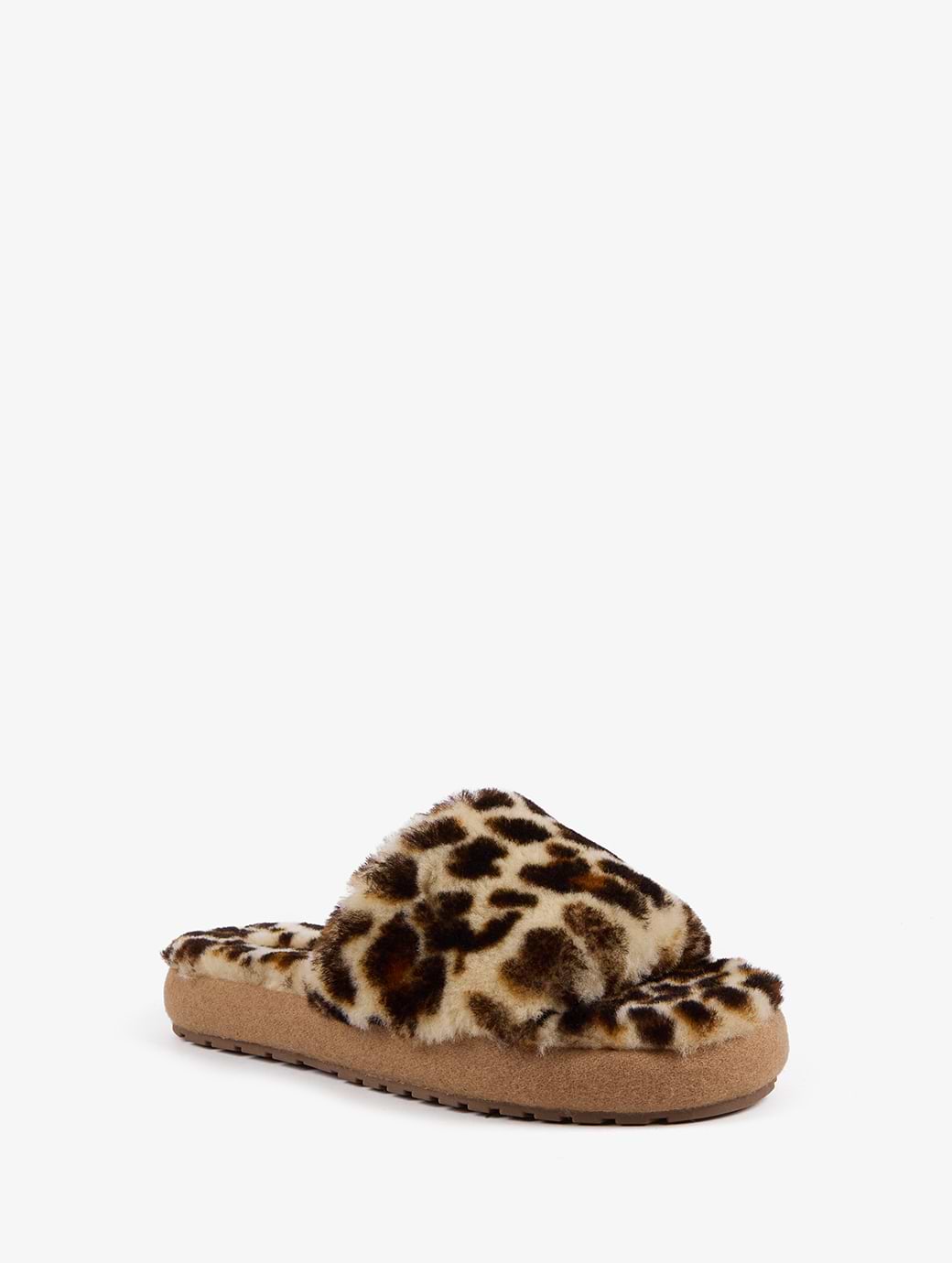 Emu Australia Women's McKay Slippers Leopard Print