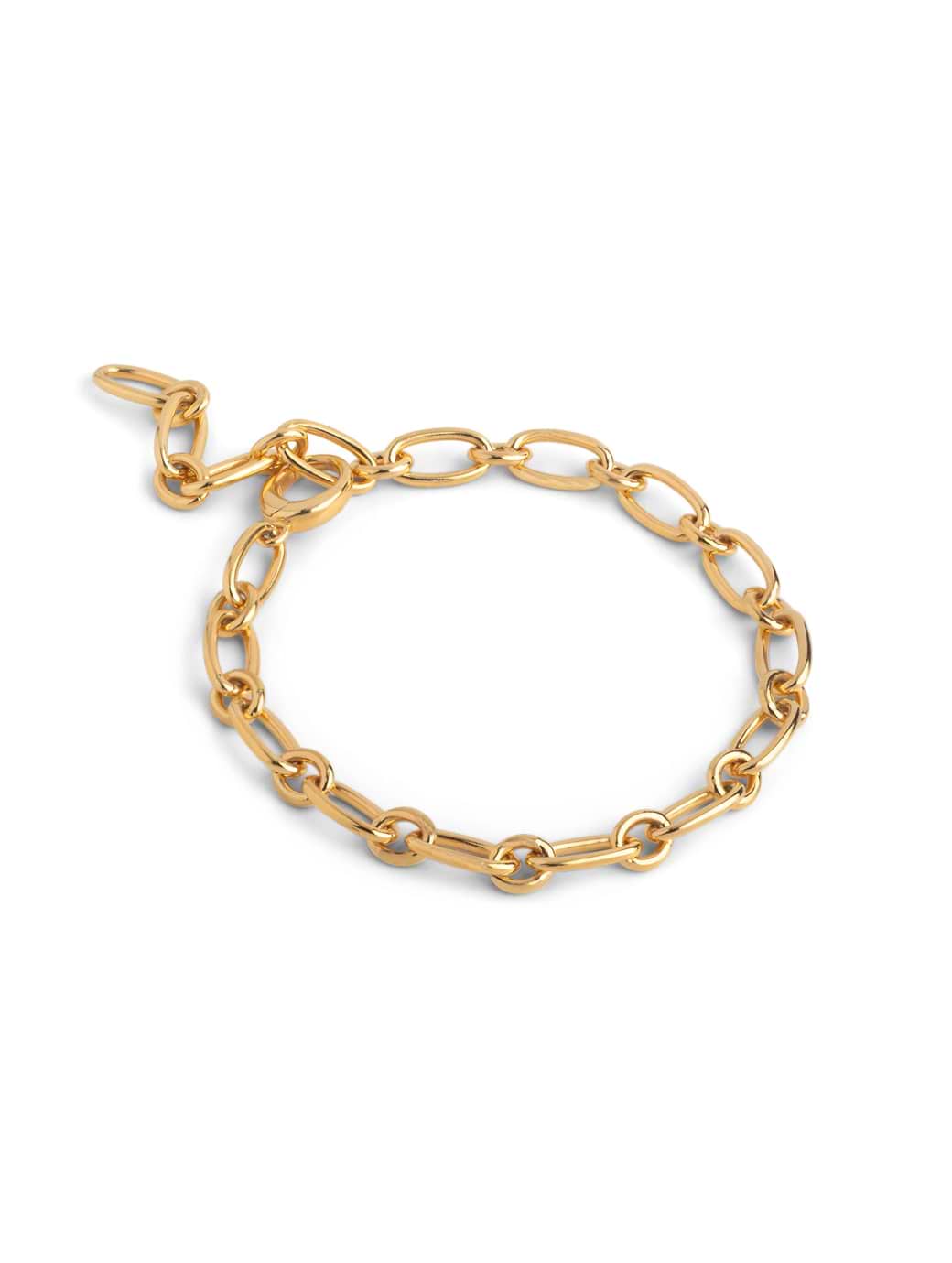 ENAMEL Copenhagen Chunky Charm Bracelet Gold Plated