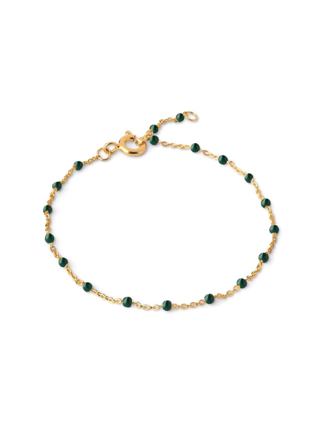 ENAMEL Copenhagen Lola Bracelet Petrol Green