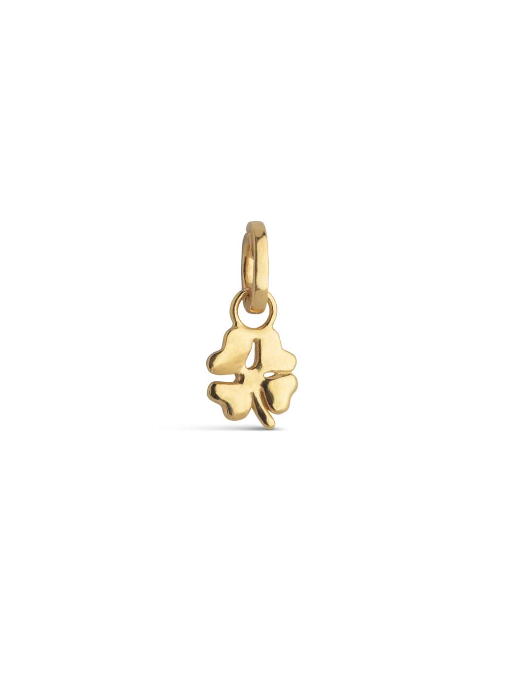 ENAMEL Copenhagen Organic Clover Charm Gold Plated