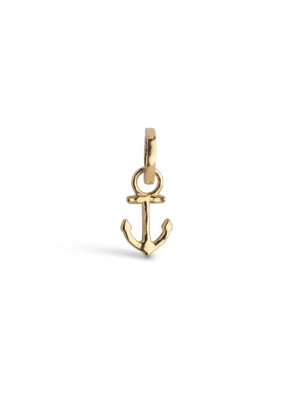 ENAMEL Copenhagen Steady Anchor Charm Gold Plated