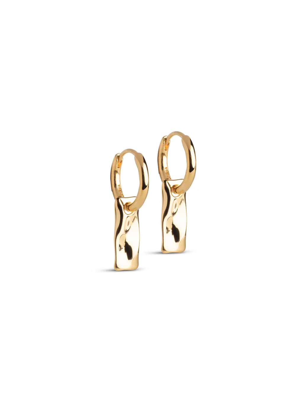 ENAMEL Copenhagen Tara Hoops Gold Plated