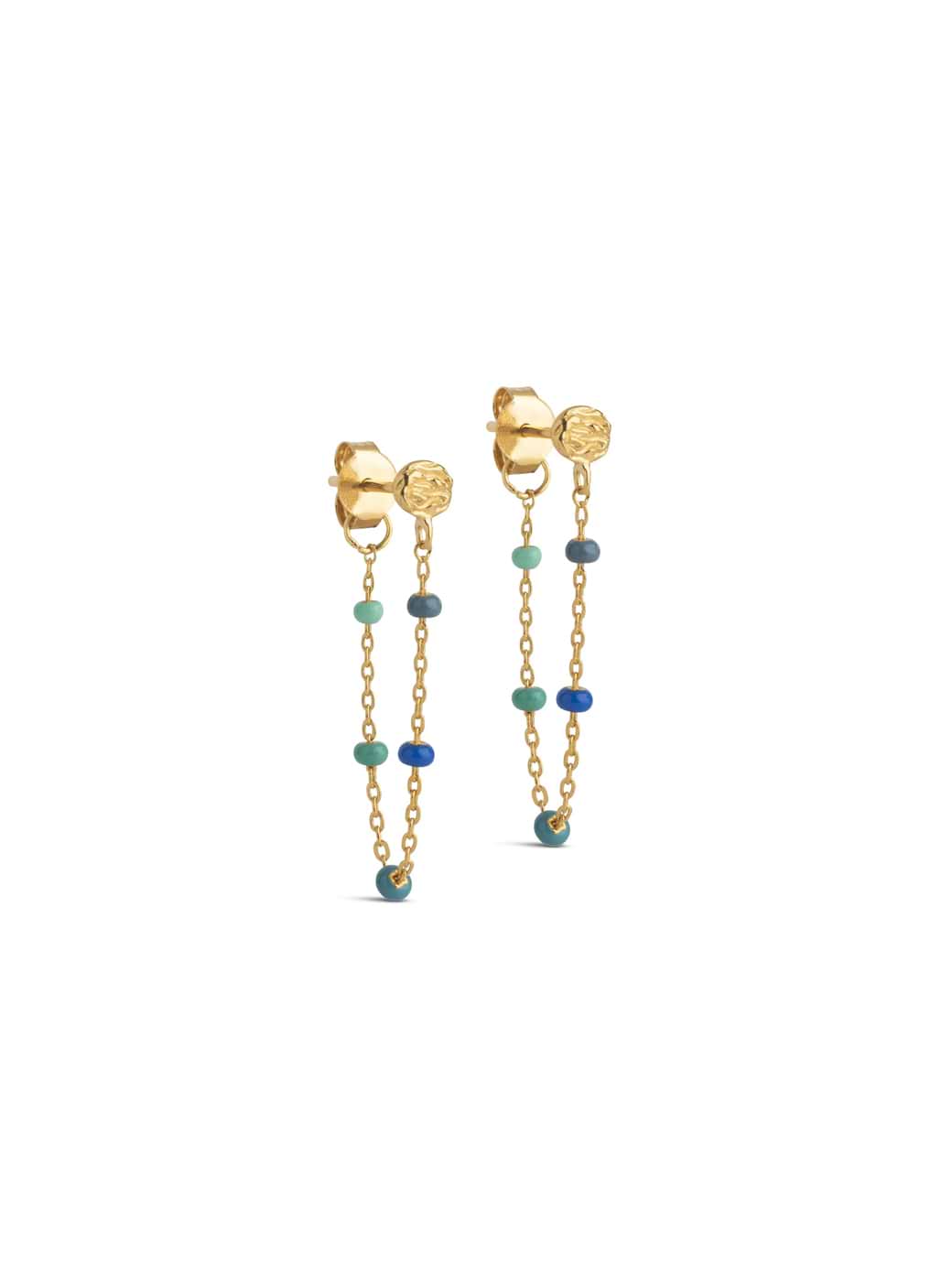 Enamel Copenhagen Women's Lola Earrings Atlantic