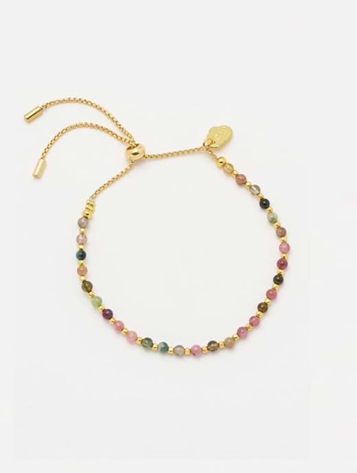 Estella Bartlett Amelia Bracelet Tourmaline Gold Plated