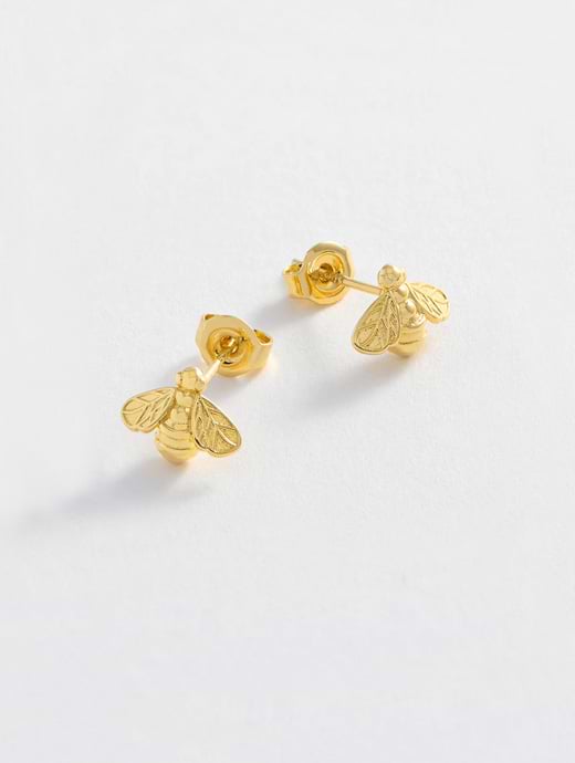 Estella Bartlett Bee Studs Gold Plated