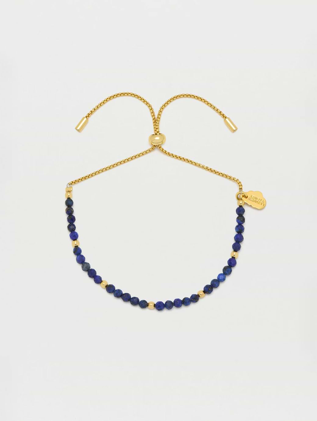 Estella Bartlett Faceted Lapis Amelia Bracelet Gold