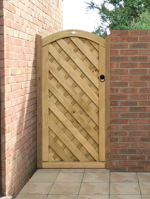 Forest Garden Europa Dome Gate 6ft 