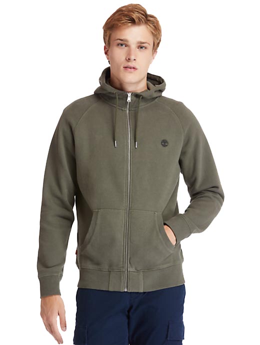 Timberland Men s Exeter River Basic Full Zip Hoodie Grape Leaf
