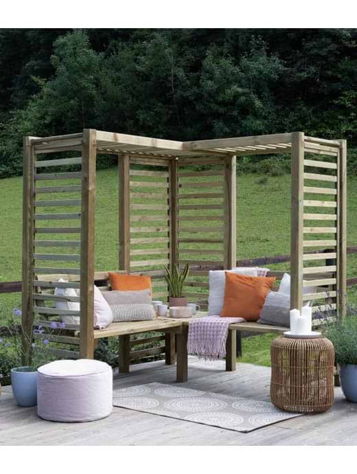 Forest Garden Firenze Corner Arbour