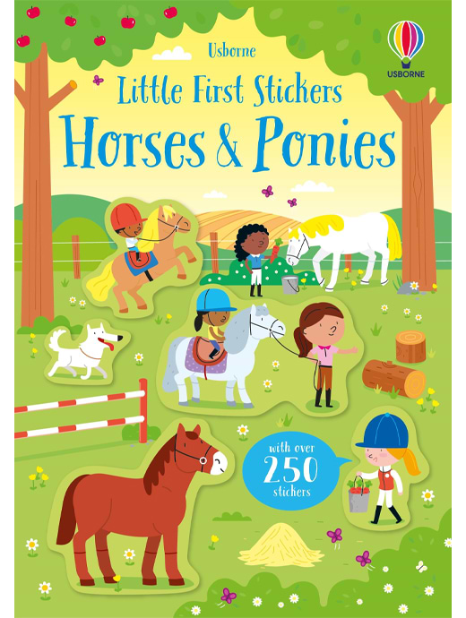 Usborne Little First Stickers Horses and Ponies