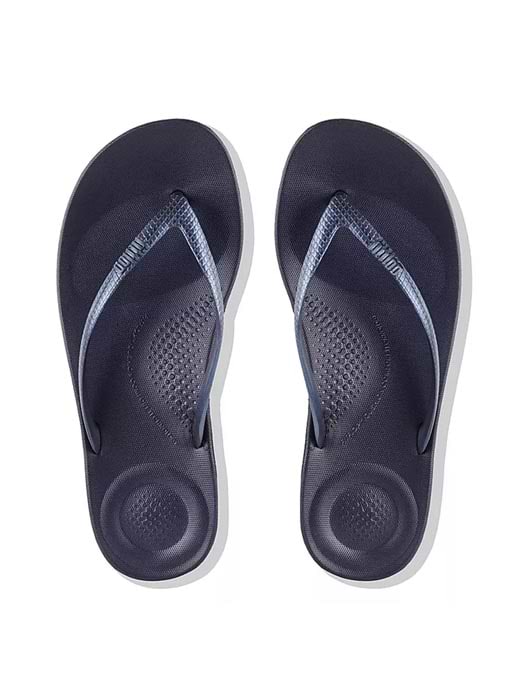 Fitflop Iqushion Ergonomic Flip Flops Midnight Navy