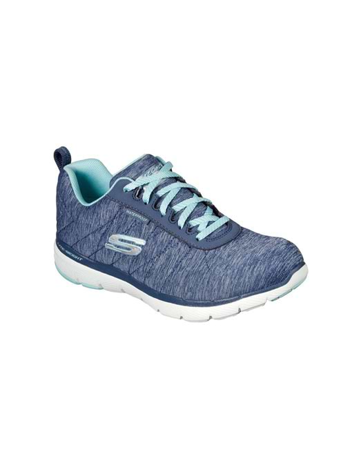 Skechers Women s Flex Appeal 3.0 Jer see Navy Light Blue