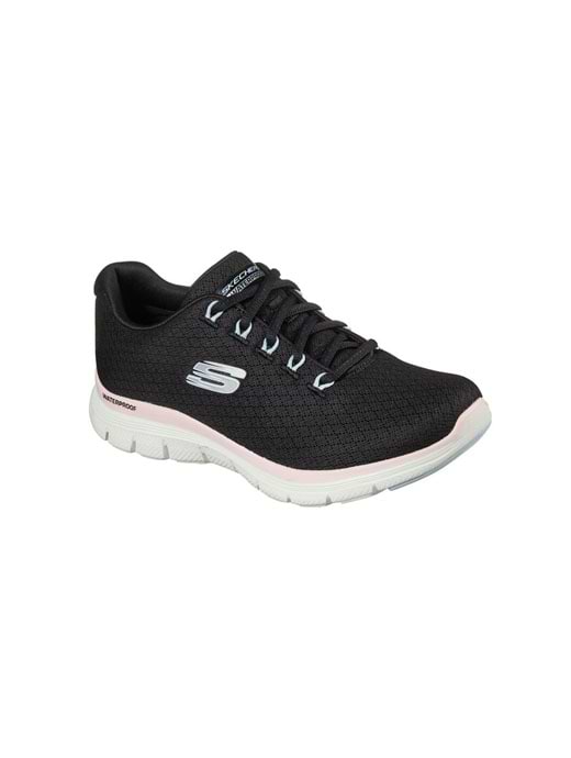 Skechers Flex Appeal 4.0 Coated Fidelity Black Pink