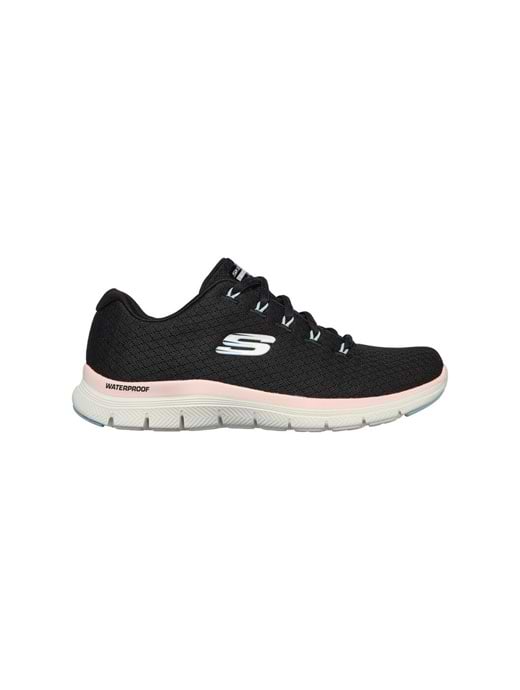 Skechers Flex Appeal 4.0 Coated Fidelity Black Pink