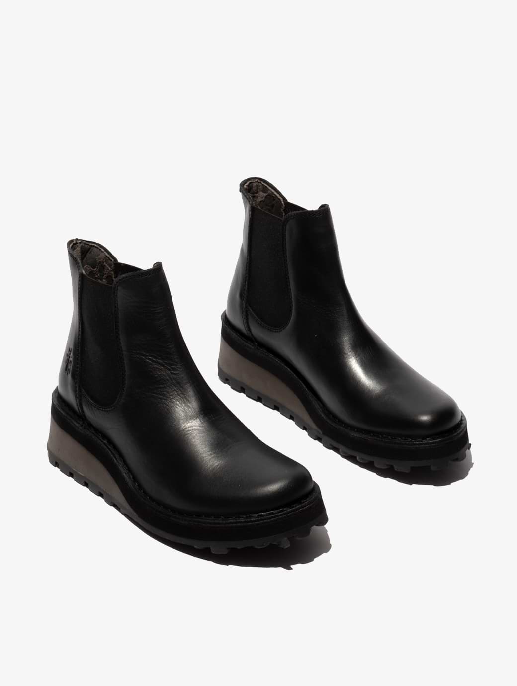 Fly London Women's HUUD148FLY Hiji 2 Boot Black