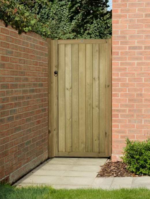 Forest Garden Vertical Tongue & Groove Gate 6ft