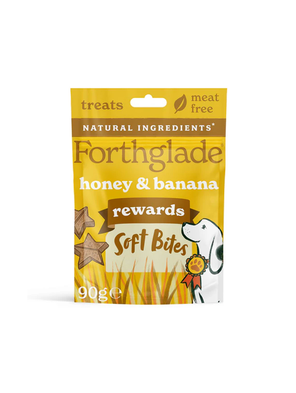 Forthglade Functional Soft Bite Treats Plant Based Banana & Honey