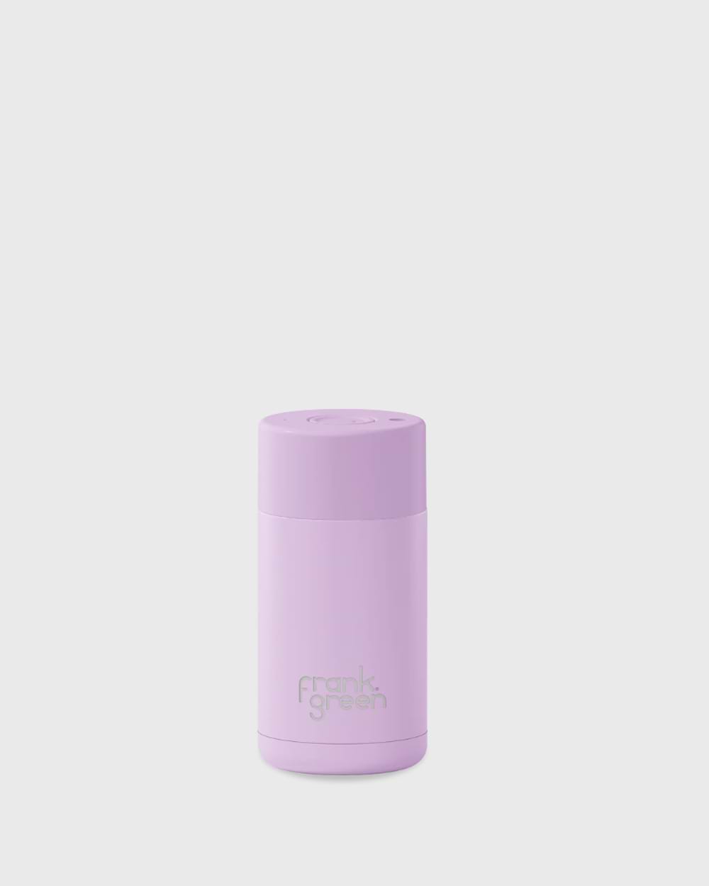 Frank Green 12oz Stainless Steel Ceramic Reusable Cup with Button Lid Lilac Haze