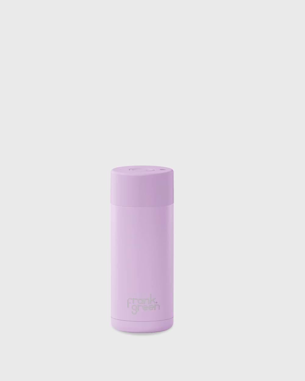 Frank Green 16oz Stainless Steel Ceramic Reusable Cup with Button Lid Lilac Haze