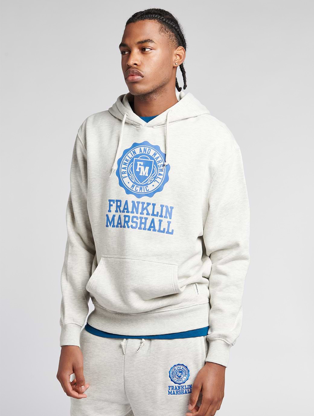 Hoodie franklin marshall new arrivals