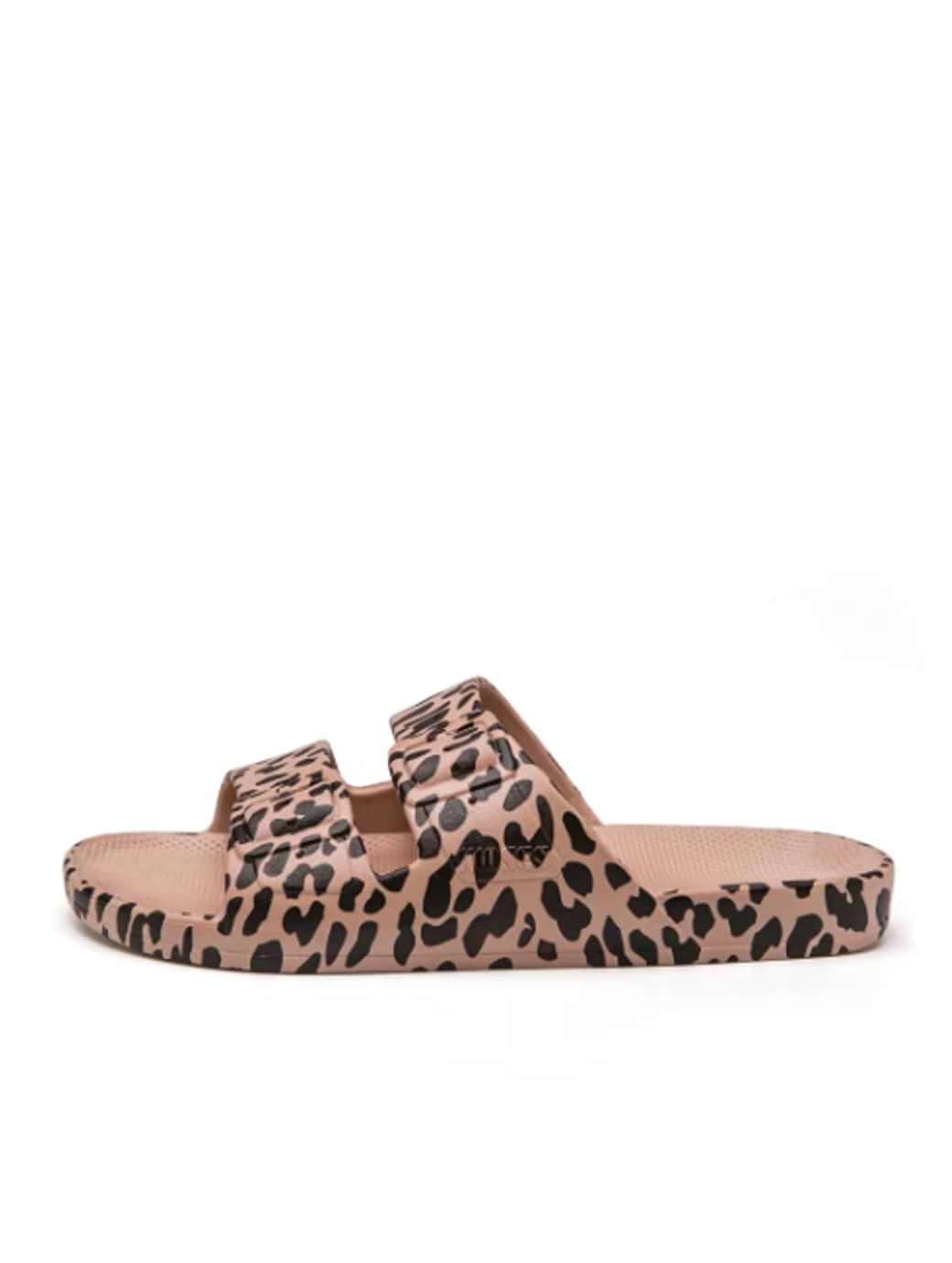 Freedom Moses Women's Leo Camel Slides Brown