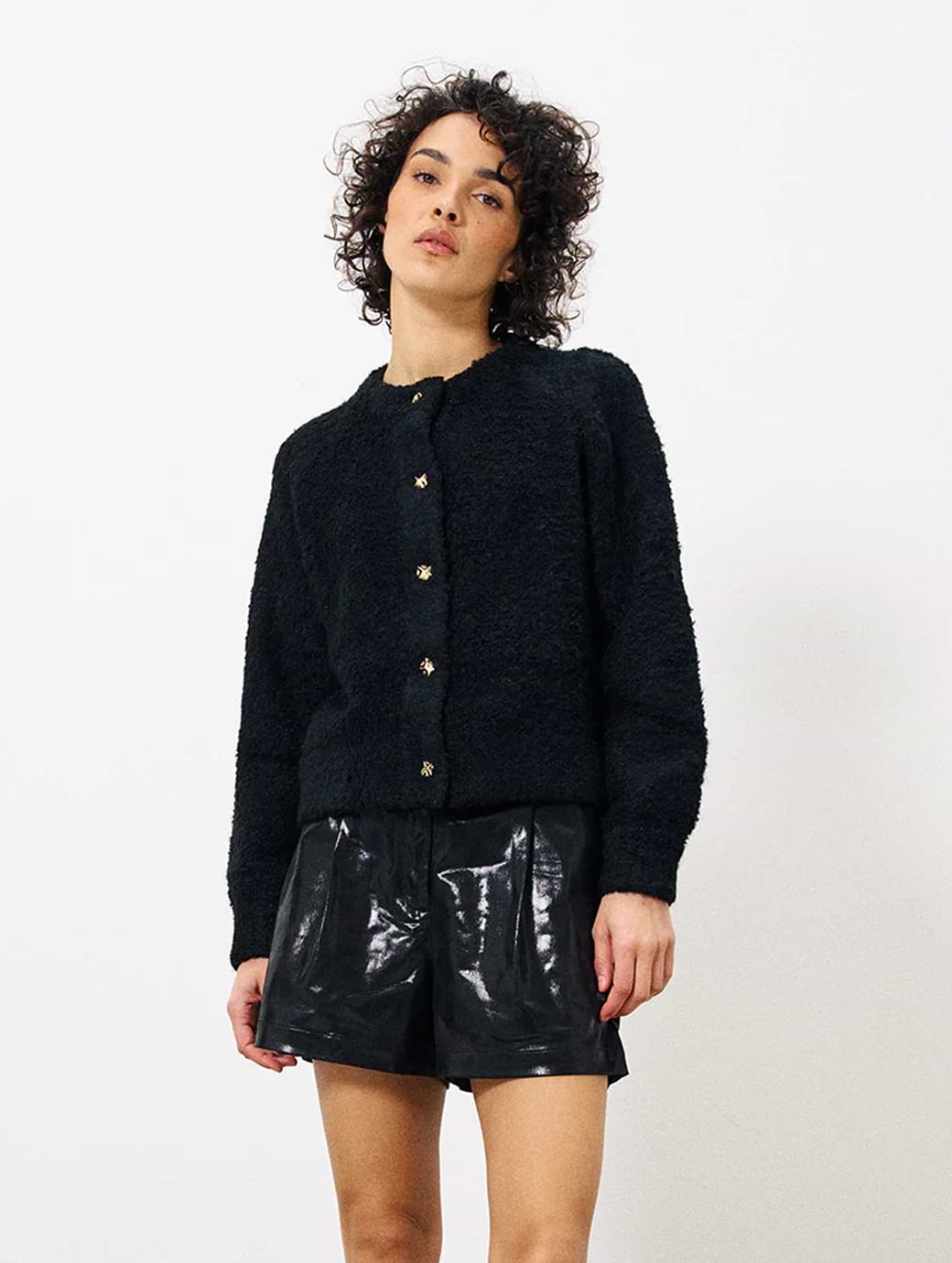 Frnch Niki Cardigan Noir